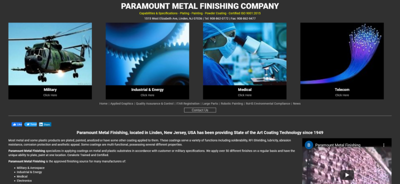 Paramount Metal Finishing